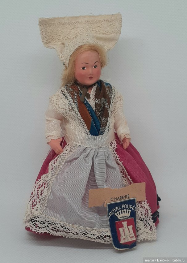 Кукла Petitcollin.Франция.Целлулоид.Миниатюра