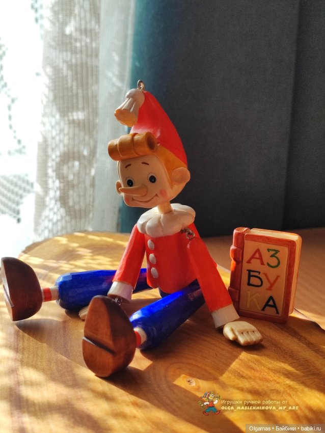 Буратино — Авторские игрушки (фото 4)