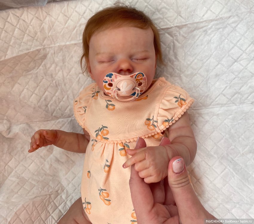 Кукла реборн Твин Б оригинал (фото 4)