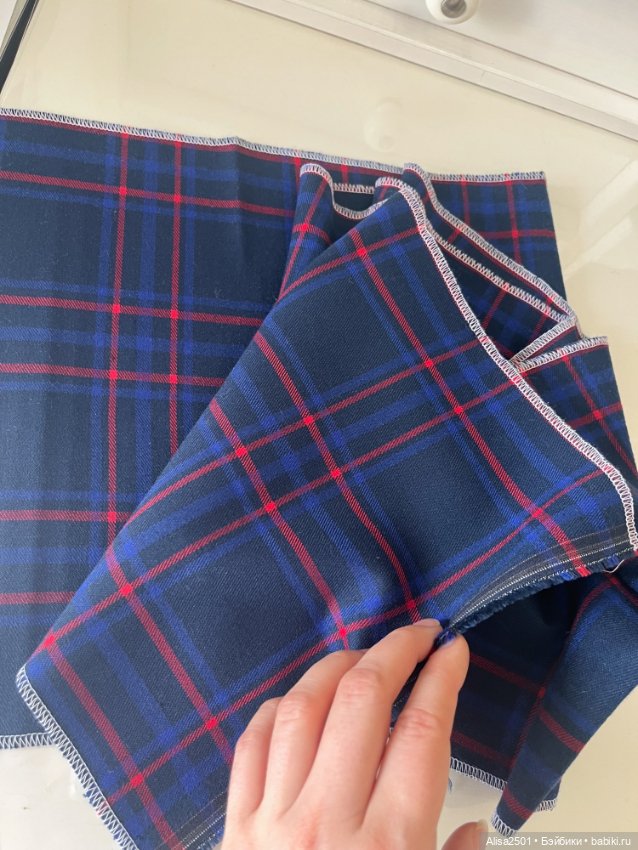 Фланель в клетку — Ткани
