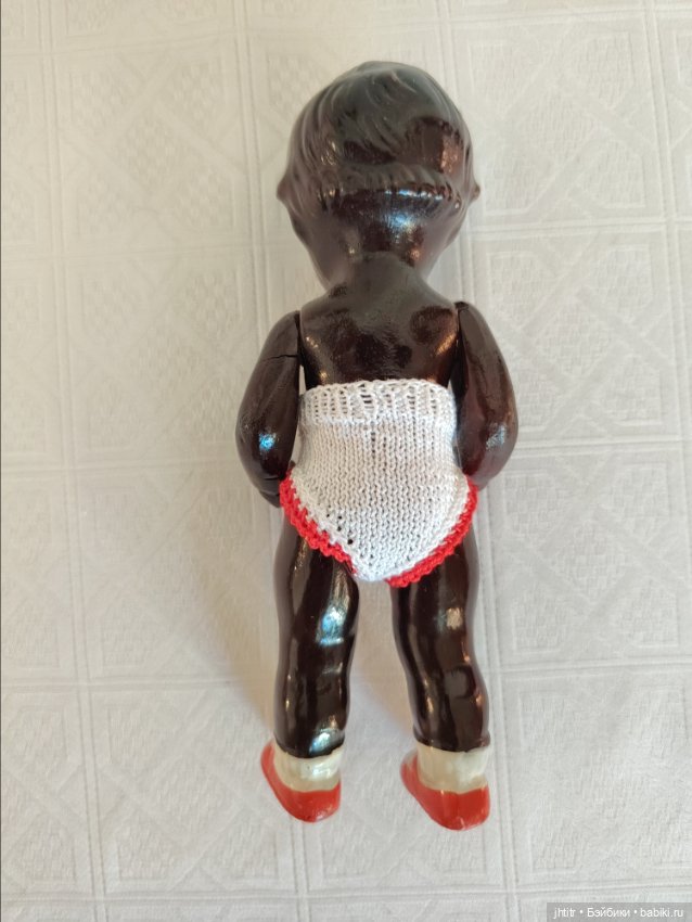 Темнокожие куколки ГДР из композита (фото 10)