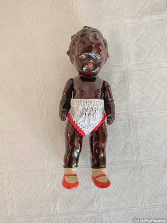 Темнокожие куколки ГДР из композита (фото 8)