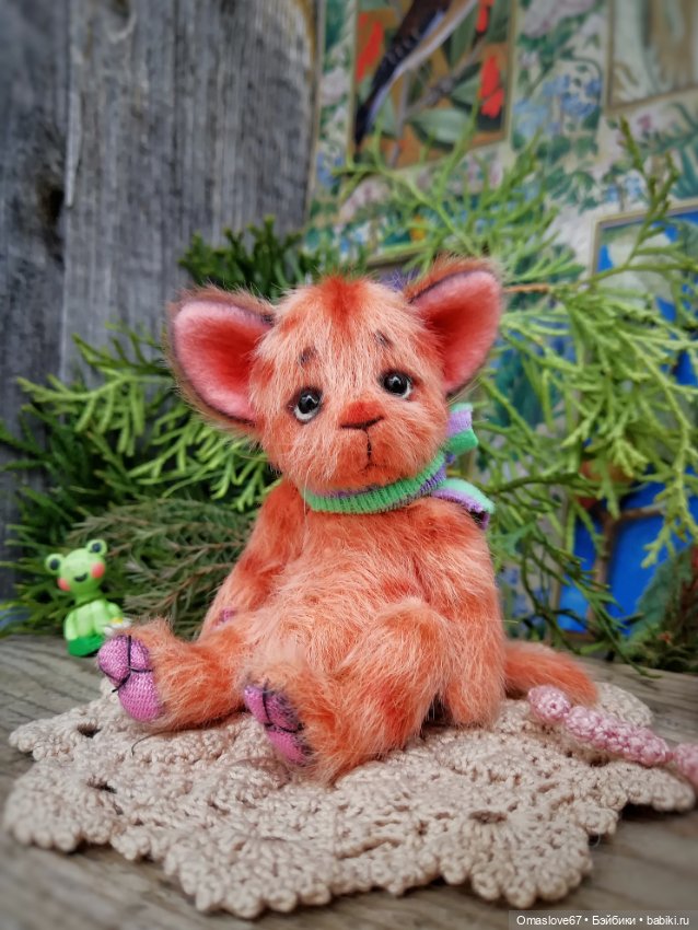 Рыжий котейка — Авторские игрушки (фото 4)