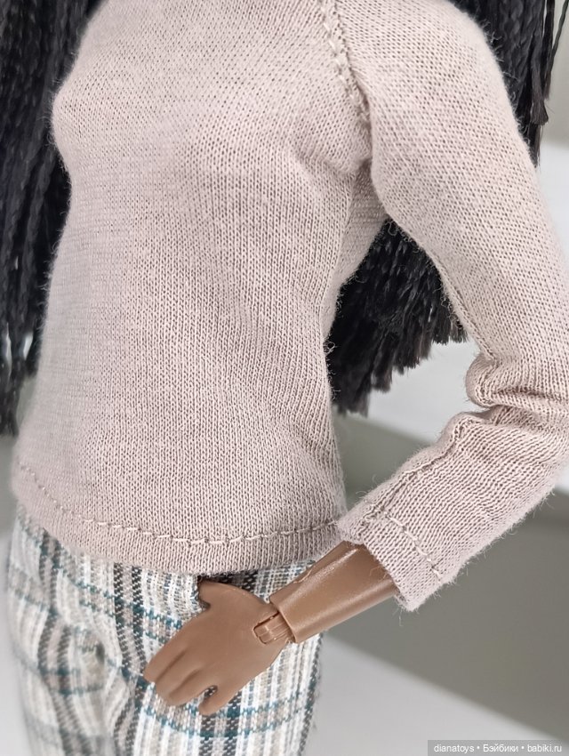 Комплект одежды для кукол Барби Брюки и лонгслив (фото 4)