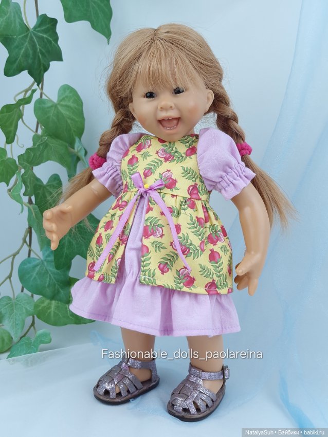 Босоножки для кукол Вихтель 30 см (фото 6)
