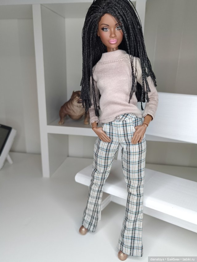 Комплект одежды для кукол Барби Брюки и лонгслив