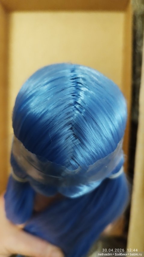 Кукла Лиу с голубыми волосами от Паола Рейна ( Paola Reina ) (фото 5)