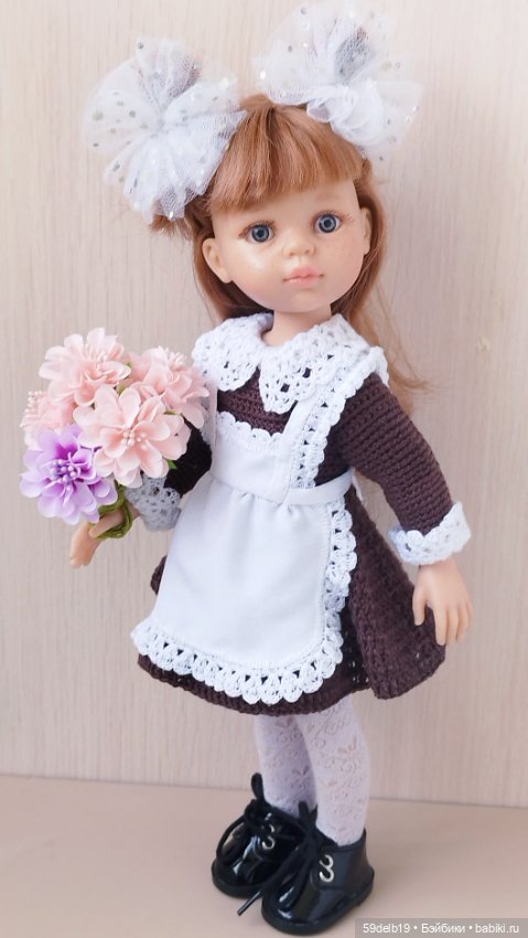 Комплект школьной одежды для куклы паола рейна (фото 3)