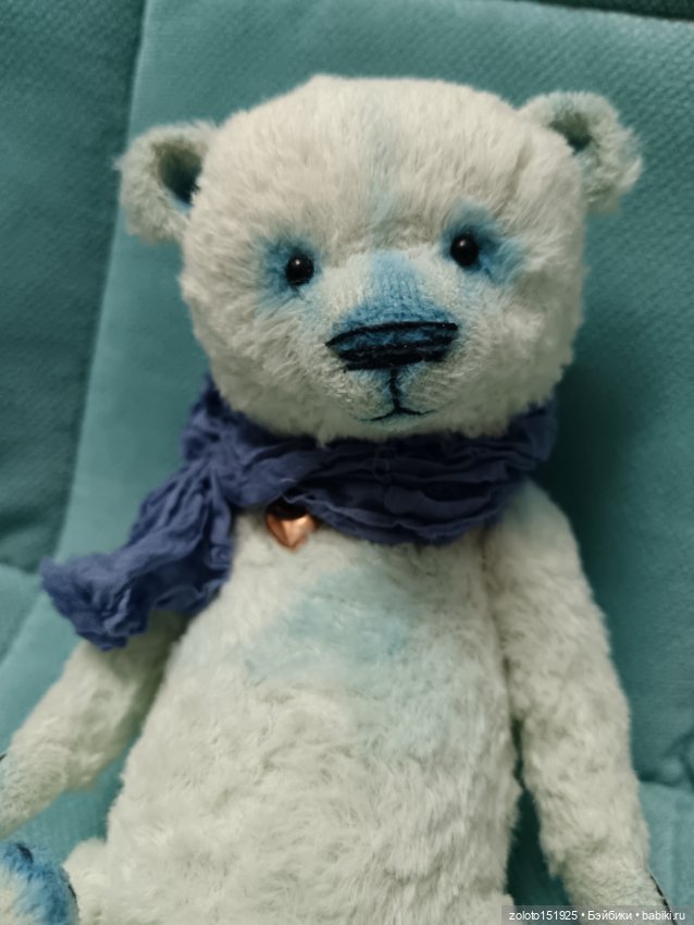 Мишка тедди ручная работа (фото 7)