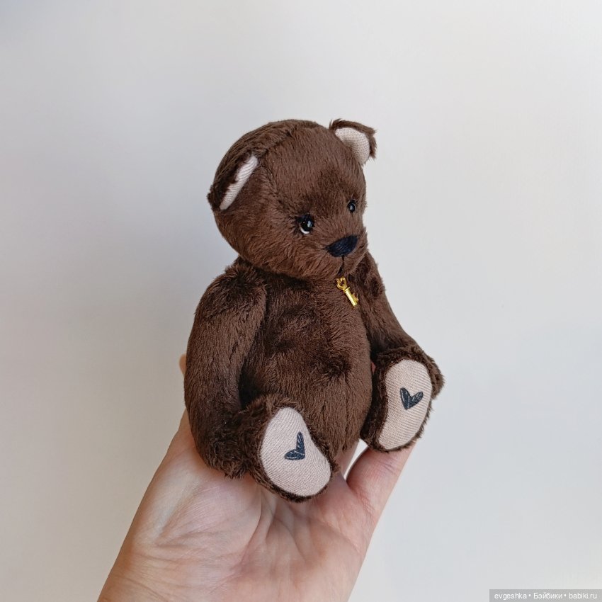 Мишка Тедди 15 см — Авторские игрушки