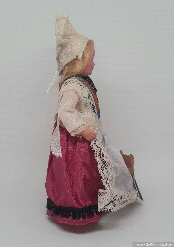 Кукла Petitcollin.Франция.Целлулоид.Миниатюра (фото 2)