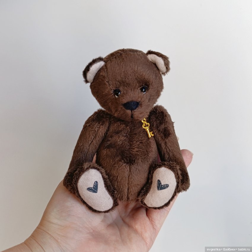 Мишка Тедди 15 см — Авторские игрушки (фото 2)