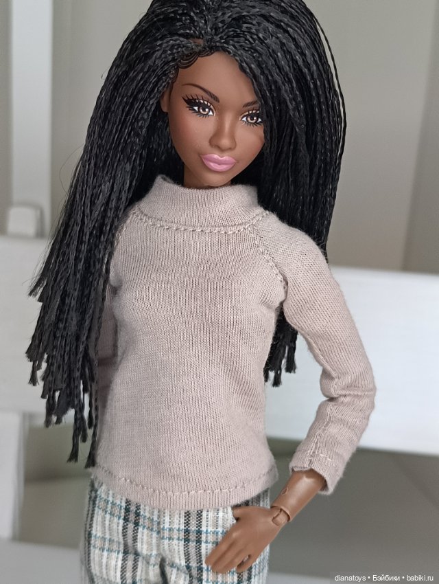 Комплект одежды для кукол Барби Брюки и лонгслив (фото 3)