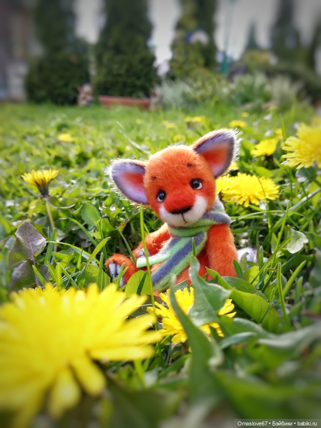 Лисена — Авторские игрушки