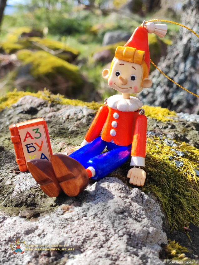 Буратино — Авторские игрушки (фото 7)