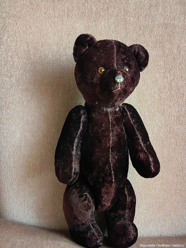 Старинный Мишка СССР — Винтажные куклы и игрушки детства