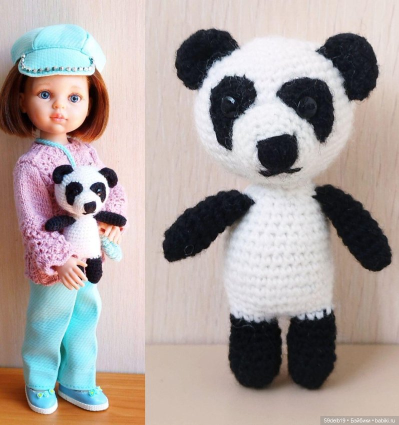Вязаные игрушки для кукол паола рейна (фото 5)