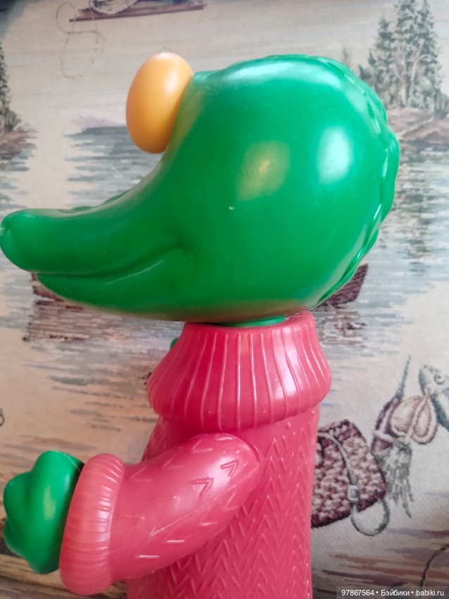 Крокодил Гена СССР — Винтажные куклы и игрушки детства (фото 3)