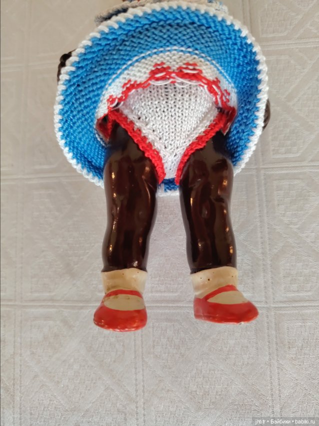 Темнокожие куколки ГДР из композита (фото 7)