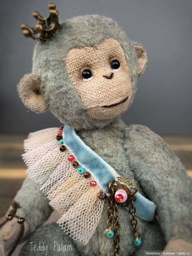 Тедди обезьянка — Авторские игрушки (фото 5)