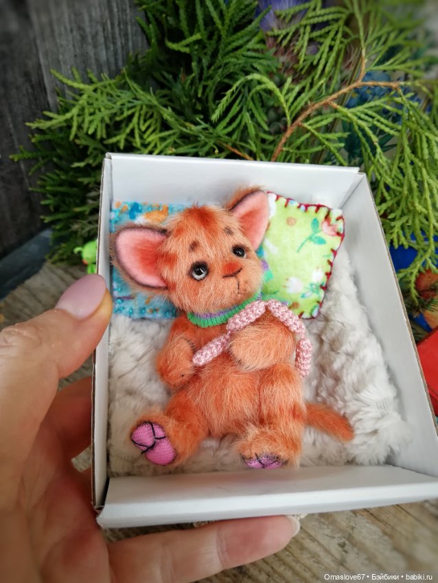 Рыжий котейка — Авторские игрушки (фото 10)