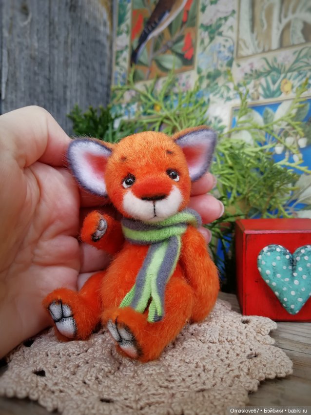 Лисена — Авторские игрушки