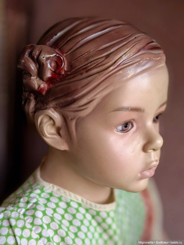 Иветта с кубиками — Винтажные куклы и игрушки детства