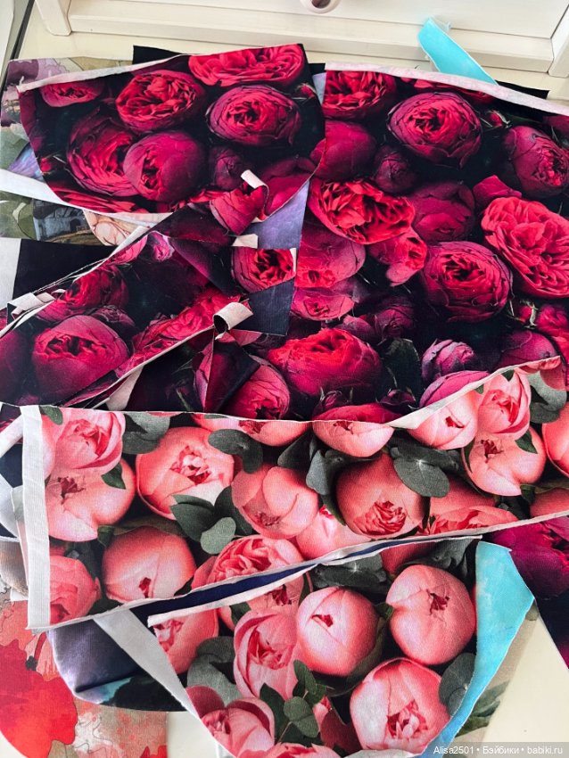 Лот кулирки цветной — Ткани (фото 6)