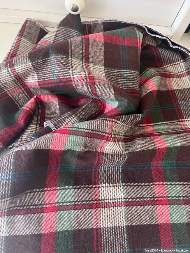 Фланель в клетку — Ткани (фото 3)