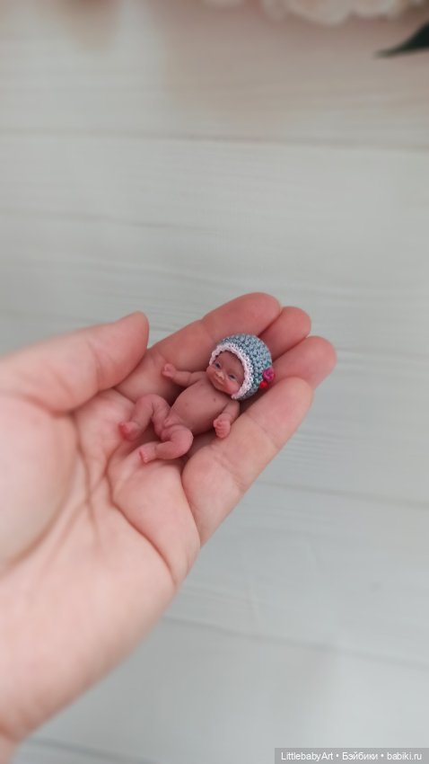 Пупсик 5 см — Авторские куклы (фото 4)