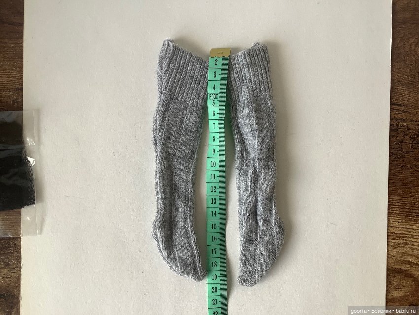 Высокие шерстяные гольфы на bjd SD (фото 2)