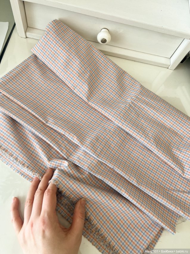 Мелкая клетка на рубашки — Ткани (фото 5)
