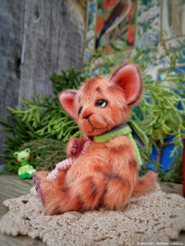 Полосатый котейка — Авторские игрушки (фото 2)