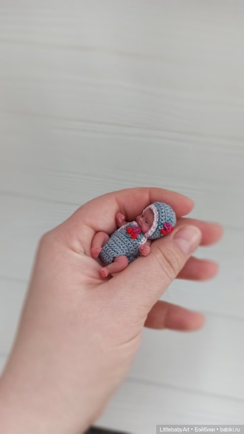 Пупсик 5 см — Авторские куклы (фото 5)