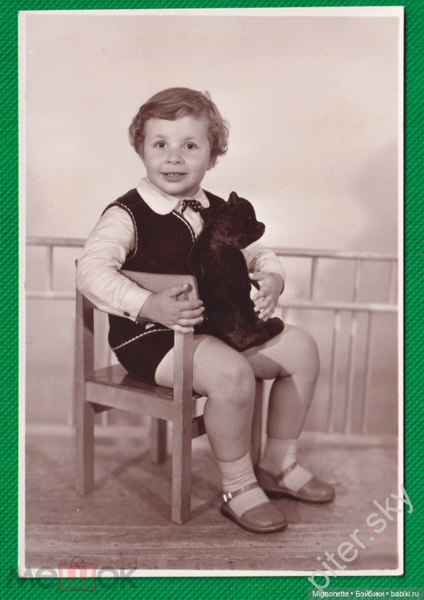 Старинный Мишка СССР — Винтажные куклы и игрушки детства (фото 7)