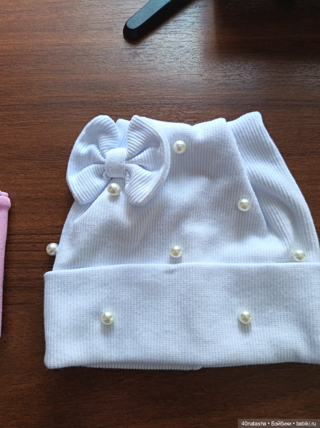 Лот: шапочка и повязка с ушками (фото 2)