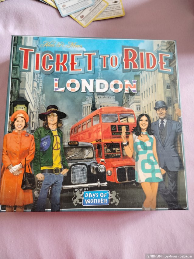 Билет на поезд. Лондон — Игрушки для детей