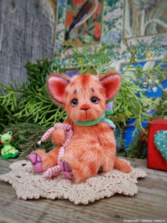 Рыжий котейка — Авторские игрушки (фото 9)