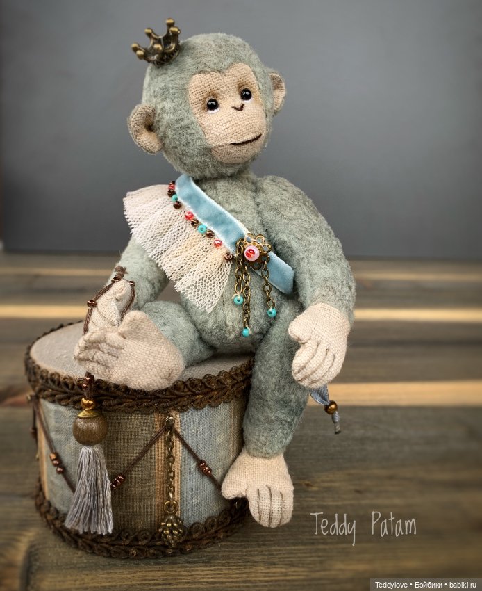 Тедди обезьянка — Авторские игрушки