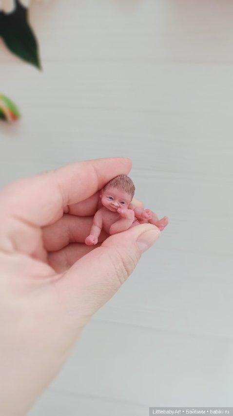 Пупсик 5 см — Авторские куклы (фото 3)