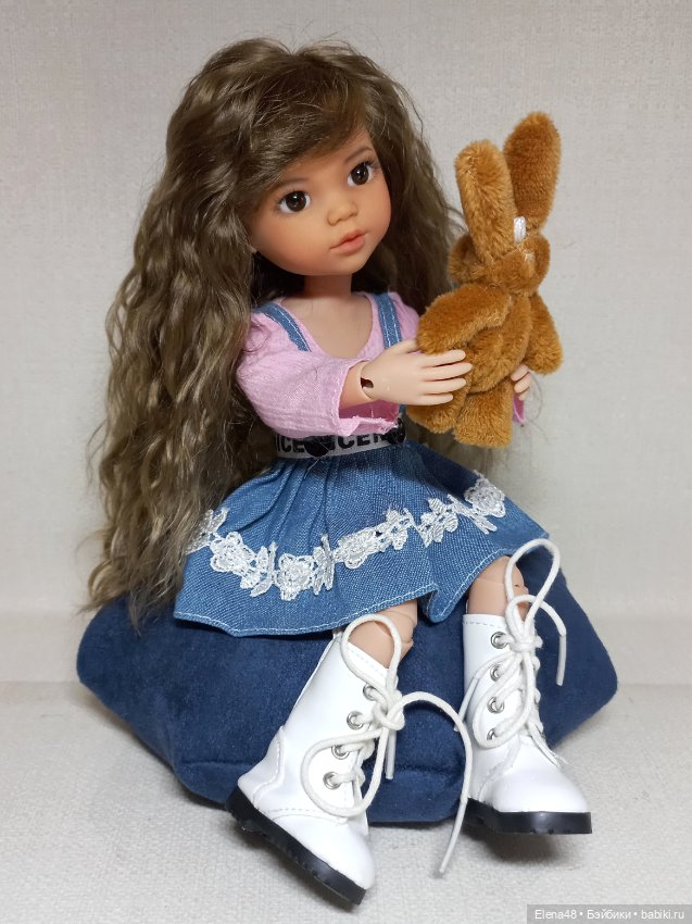 Очаровательная малышка — ООАК (кастом куклы) (фото 4)