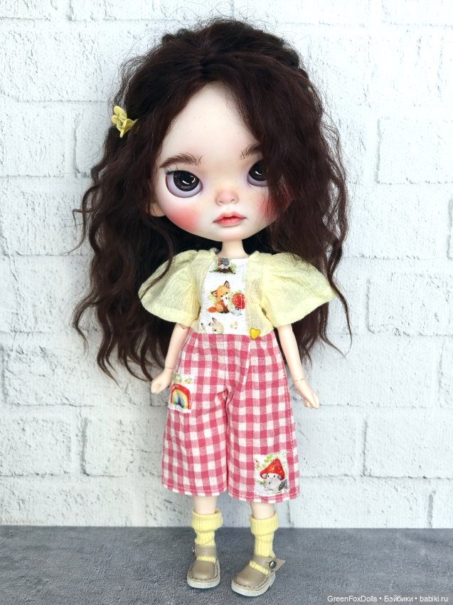 Комбинезон и носочки для Блайз одежда Blythe (фото 6)