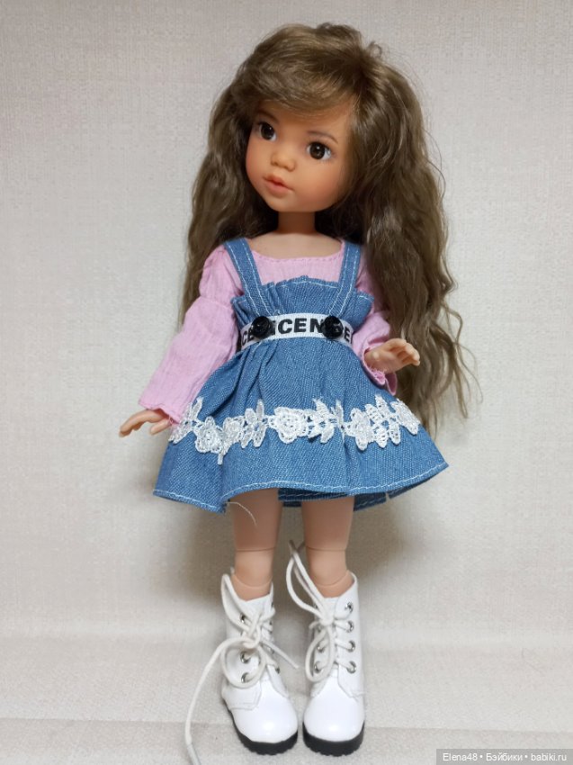 Очаровательная малышка — ООАК (кастом куклы) (фото 6)