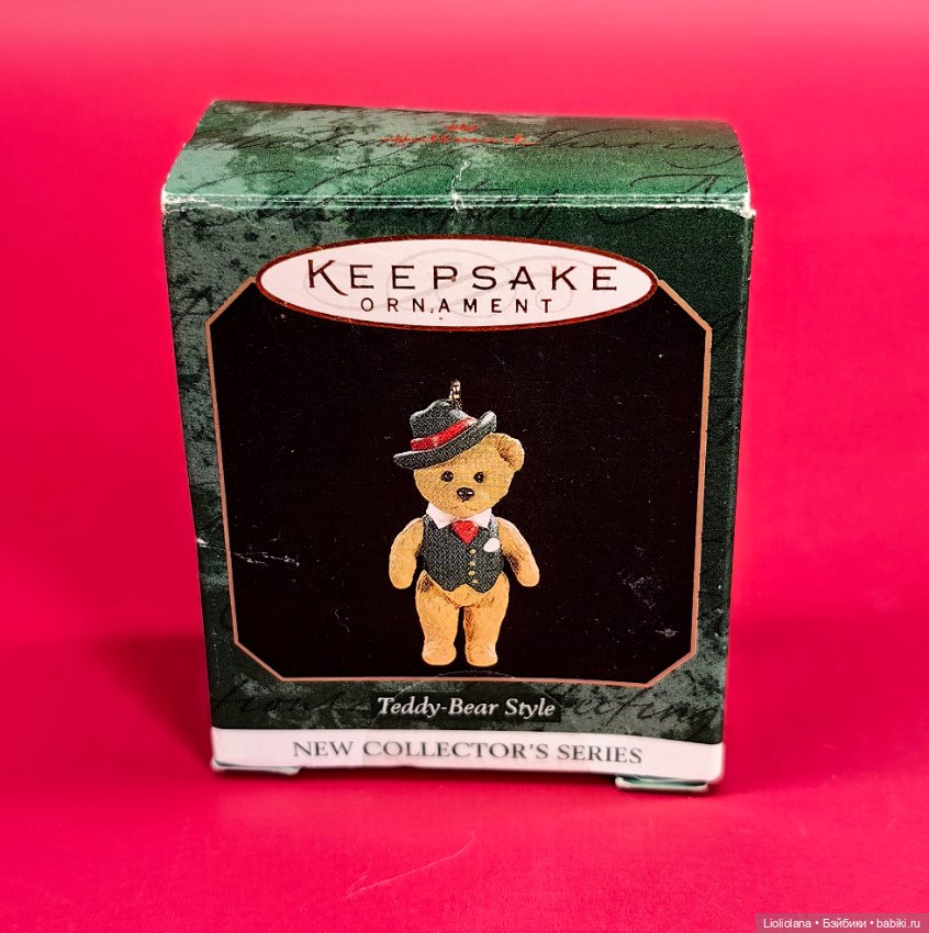 Елочная игрушка Мишка от Keepsake США