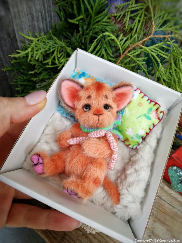 Рыжий котейка — Авторские игрушки (фото 7)