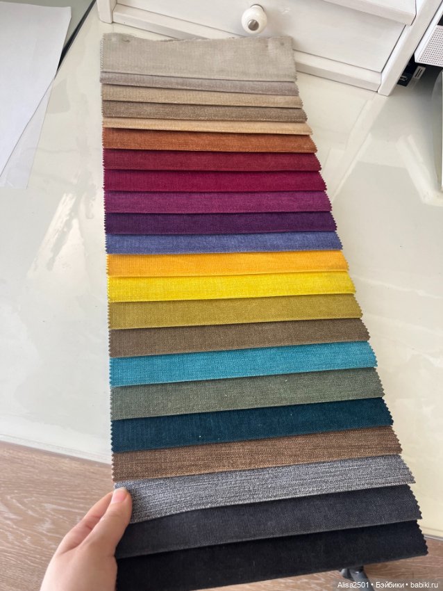 Набор мебельных тканей — Ткани