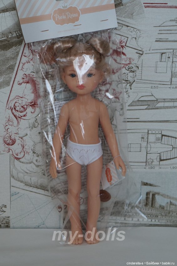 Кукла Маника с буклями#18 Paola Reina