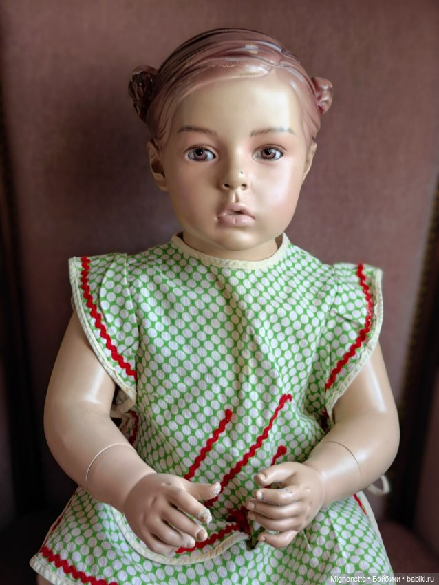 Иветта с кубиками — Винтажные куклы и игрушки детства (фото 6)