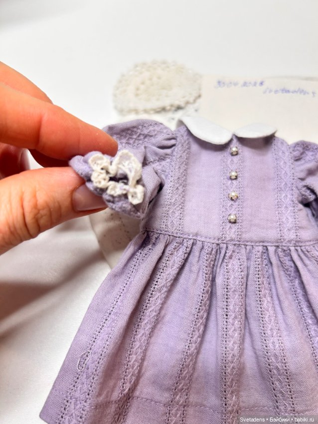Платье для куклы — Одежда для BJD (фото 3)