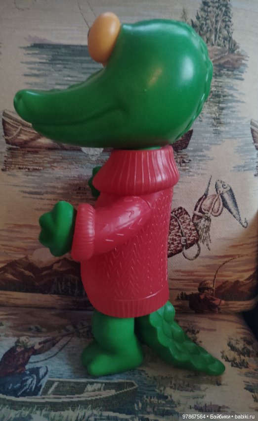 Крокодил Гена СССР — Винтажные куклы и игрушки детства